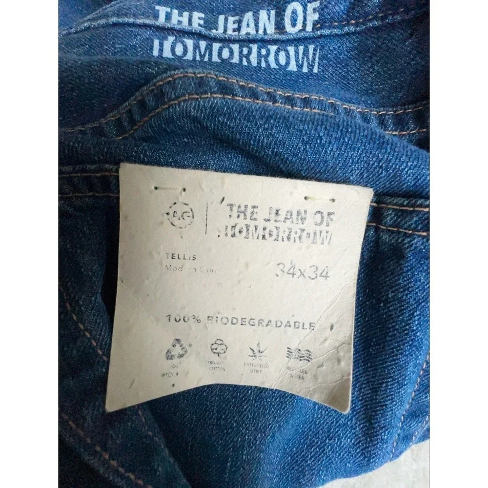 $210 NWT AG Men's The Jean Of Tomorrow Modern Slim Jeans Size 34 ( 37x 34.5)